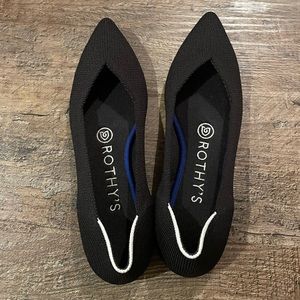 Rothy’s The Point Black Sz 6